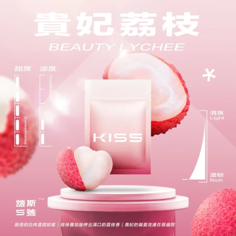 KISS鎧斯5號一代煙彈貴妃荔枝webp 拓撲蒸汽 LANATOP 台灣官網